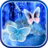 butterflies live wallpaper android application logo